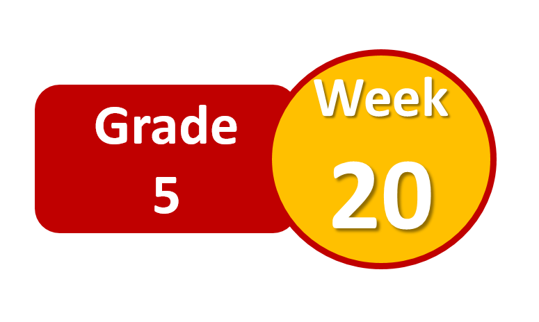 Tuần 20 Grade 5 - Học từ vựng và luyện đọc tiếng Anh theo K12Reader & các nguồn bổ trợ